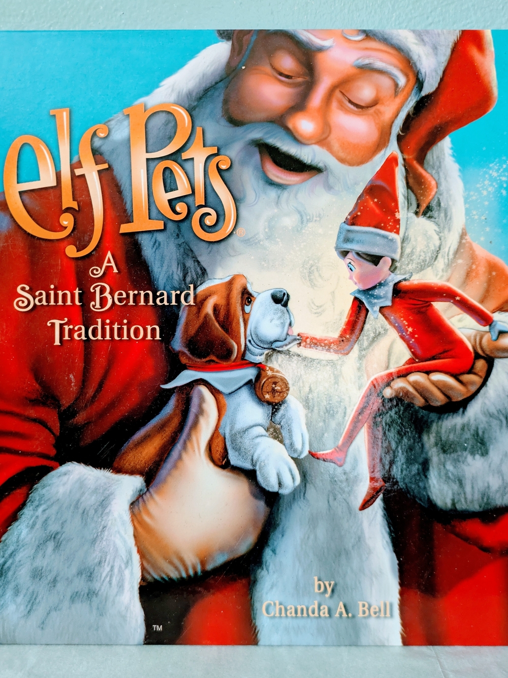 Saint Bernard Tradition Holiday Plush - Red